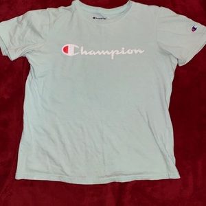 TEAL CHAMPION SHIRT🤍